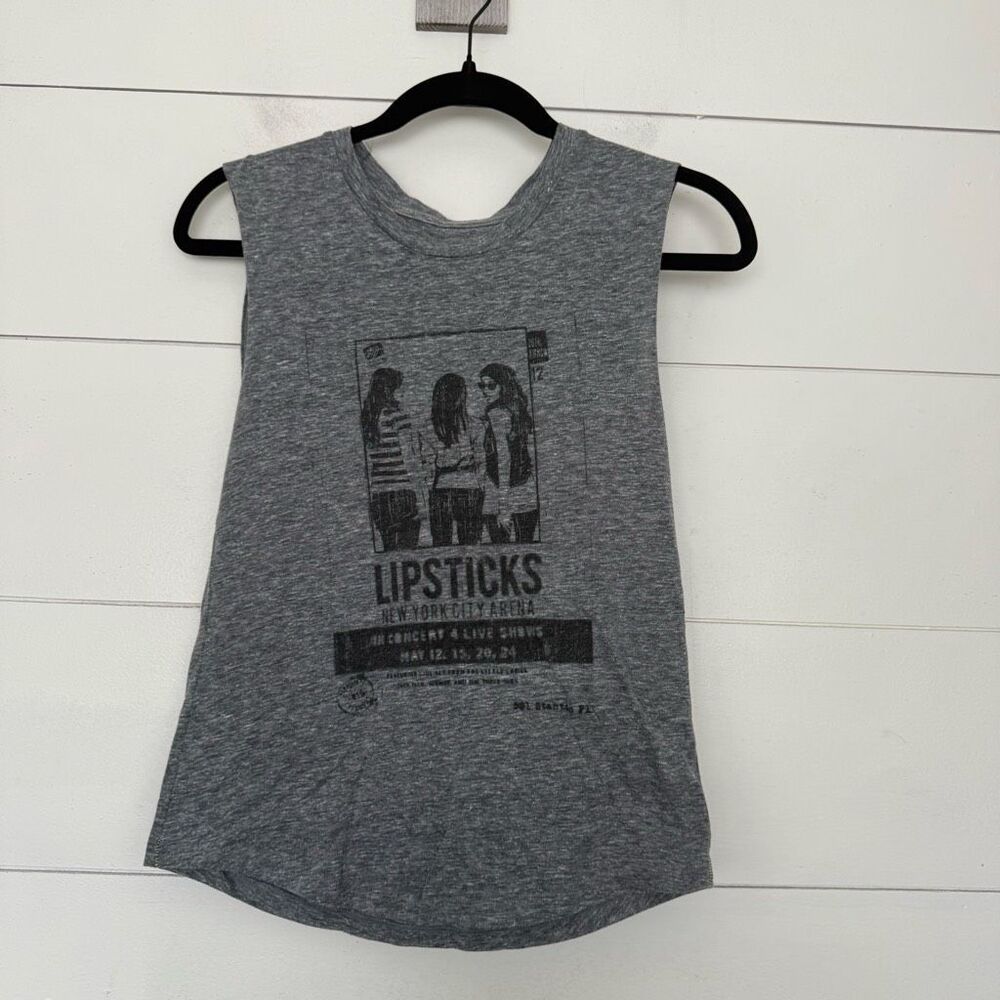 Pretty Little Liars Aeropostale Women’s XS Grey Logo Tank Top